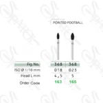 فرز الماسی توربین تراش 4.5 / 5 میل POINTED FOOTBALL 368 تیزکاوان TEESKAVAN