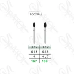 فرز الماسی فوتبال 4.5 / 4 میل  FOOTBALL 379 تیزکاوان TEESKAVAN