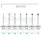 فرز الماسی توربین تراش 801 ROUND تیزکاوان TEES KAVAN - Image 2