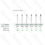 فرز الماسی توربین تراش FLAT END CYLINDER 835 تیزکاوان TEES KAVAN
