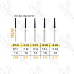 فرز الماسی پالیش کمپوزیت 10 میل  ROUND END TAPER 850 تیزکاوان TEESKAVAN