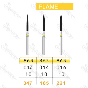 فرز الماسی پالیش کامپوزیت 8میل FLAME 863 تیزکاوان TEESKAVAN