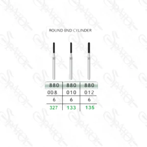 فرز الماسی توربین تراش 6 میل ROUND END CYLINDER 880  تیزکاوان TEESKAVAN