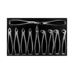 ست فورسپس اناتومیک ۱۱ عددی دنتال دیوایسDental Devices