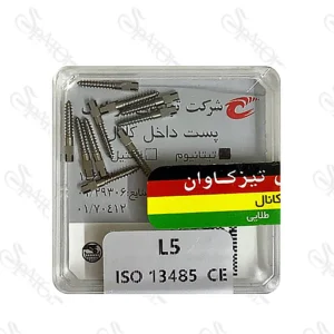 پین داخل کانال تیتانیوم L5 تیزکاوان TEESKAVAN
