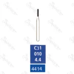فرزهای کارباید فیشور توربینSTRAIGHT FISSURE CROSS CUT C31 تیزکاوانTEESKAVAN - Image 2