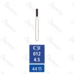 فرزهای کارباید فیشور توربینSTRAIGHT FISSURE CROSS CUT C31 تیزکاوانTEESKAVAN - Image 3