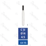 فرزهای کارباید فیشور توربینSTRAIGHT FISSURE CROSS CUT C31 تیزکاوانTEESKAVAN - Image 4