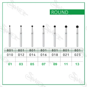 فرز الماسی توربین تراش ROUND 801 تیزکاوان TEES KAVAN