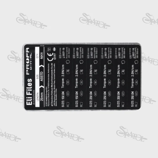فایل روتاری بلودرصدی 4 % و 6% Eli File برند پروفا profa - Image 2