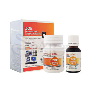 سمان زینک اکساید اوژنول زونالین مروابن Z.O.E Cement برند مروابن Morvabon