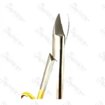 قیچی کرون بر سر صاف دسته طلایی دنتال دیوایسDental device - Image 2