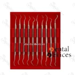 ست ۱۰ عددی قلم گریسی Gracey Curette دنتال دیوایس  Dental Devices - Image 2