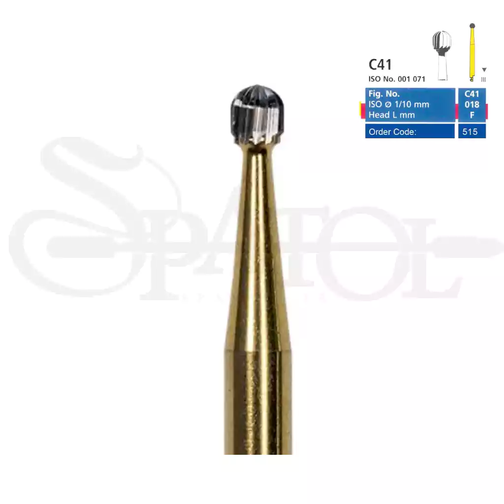 1 فرز انگل پالیش امالگام TRIMMING & FINISHING BURS C41