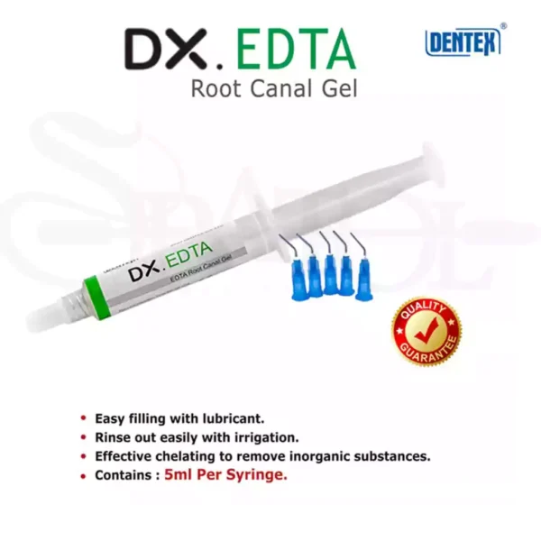 ژل روت کانال DENTEX EDTA Root Canal Gel
