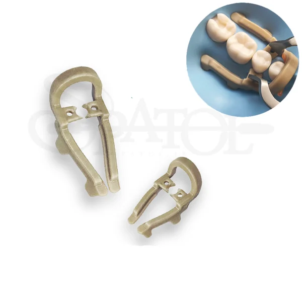 Distal extension Resin Ruberdam clamps برند Zt Dental