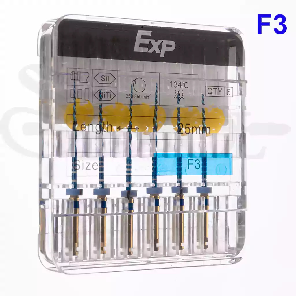 F3 فایل روتاری بلند EXPبلو 31 میل Blue