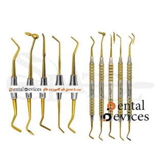 ست ۵ عددی قلم کامپوزیت دنتال دیوایسDental Devices