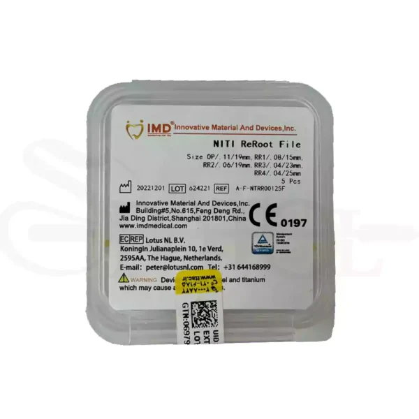 فایل روتاری درمان مجدد NiTi ReRoot