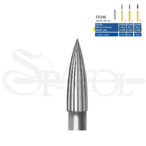 فرز کارباید پرداخت 30 پره NEEDLE LONG CF246 تیزکاوانTEESKAVAN