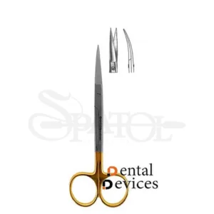قیچی کارباید اریس نوک تیز TC دنتال دیوایس(صاف و کج)Dental Devices