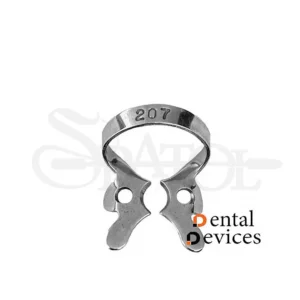 کلمپ رابردم پرمولر بالا و پایین با باله no.207 دنتال دیوایسDental Devices