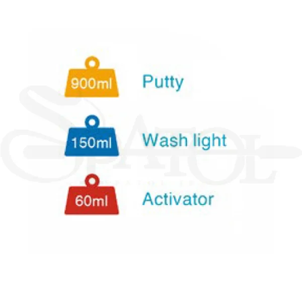 ست قالبگیری سیلیکونی تراکمی ormakit light