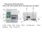 امالگاموتور کپسولی مدل G6 دور موتور 2800/4800rpm برند ZhongRun