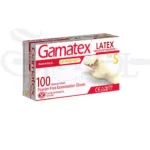 دستکش لاتکس بدون پودر اپی پرفکت (100 عددی) – Gamatex OP-Perfect