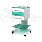 سرویتور 3 کشو با شیشه رنگی SR 309
