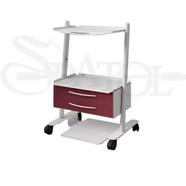 سرویتور 2 کشو با پایه پدال دار مدل SR 301