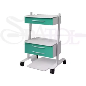 سرویتور 3 کشو با پایه پدال دار مدل SR 302