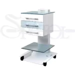 سرویتور 3 کشو با شیشه رنگی SR 309