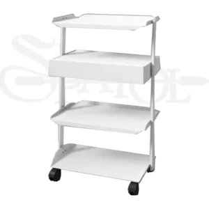 سرویتور سه طبقه فلزی کشودار بزرگ مدل SR 325