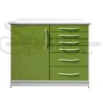 کابینت دندانپزشکی یک متری فلزی مدل CA 102 F برند navidekbatan