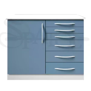 کابینت یک متری mdf هایگلاس CA101