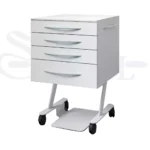 روتور 4 کشو تمام MDF با درب هایگلاس مدل RO 214