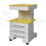 ترولی کلاسیک 3 کشو با شیشه رنگی مدل TR 418