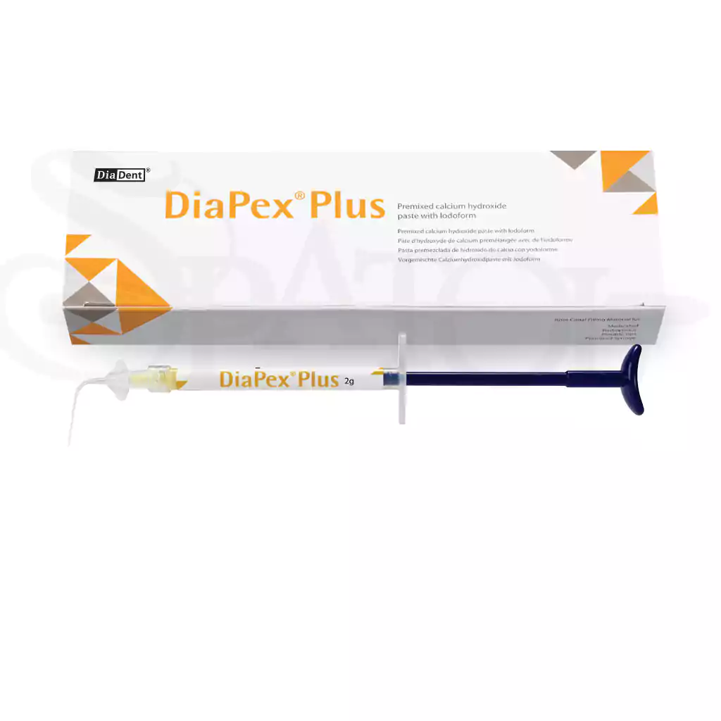 5 خمیر کلسیم هیدروکساید+یودوفرم DIAPEX PLUS 2gr