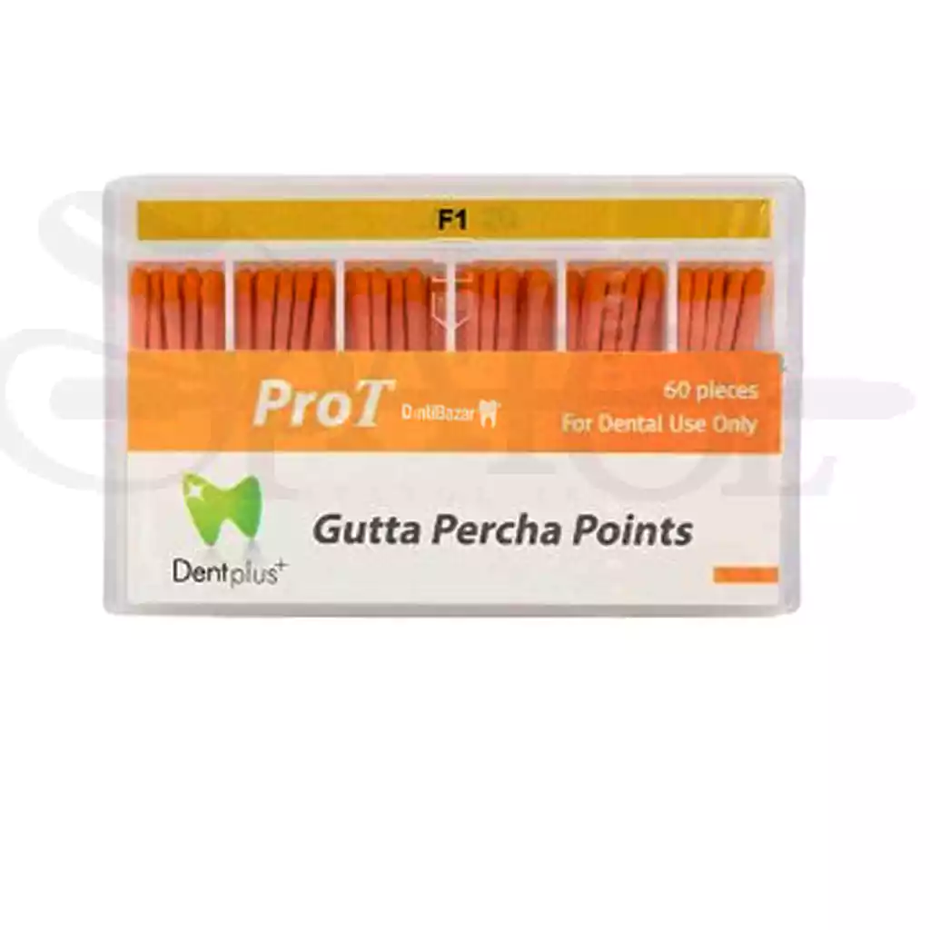 55 گوتا پرکا تقاربی پروتیپر دنت پلاس Dent Plus Gutta Percha Protaper