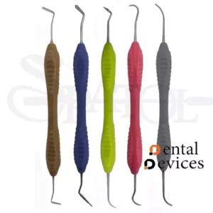 ست قلم کامپوزیت سیلیکونی سولو مدل LM دنتال دیوایس Dental Devices