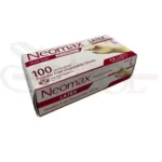 دستکش لاتکس بدون پودر 100 عددی نئومکس Neomax